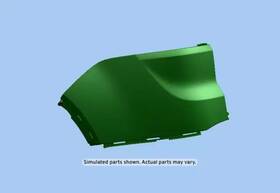 15890880 Gm 2007-2012 Genuine Gmc Acadia Upper Rear Bumper Cover