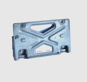 20274857 Gm 1982-1992 Chevy Camaro Rear Bumper Trunk License Plate Bracket Gas Fuel Door Oem