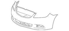 20979560 Gm Genuine Front Upper Bumper Cover