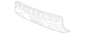 22891734 Gm Genuine Front Bumper Fascia Skid Plate
