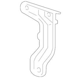 23173013 Gm Genuine Front Bumper Fascia Support Brace