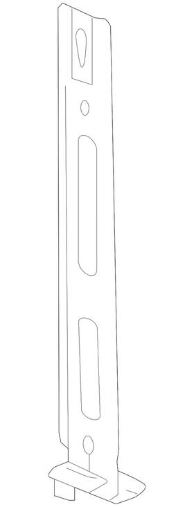 23282562 Gm Genuine Front Bumper Fascia Support Outer Brace