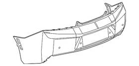23404807 Gm Genuine Fascia