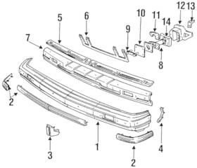 25526328 Gm Genuine Lower Support