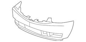 25814554 Gm Genuine Front Bumper Cover