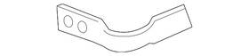 25848058 Gm Genuine Front Driver Side Bumper Impact Bar Brace