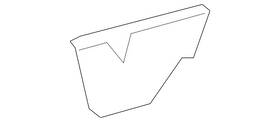 25966392 Gm Genuine Passenger Side Front Bumper Fascia Bracket