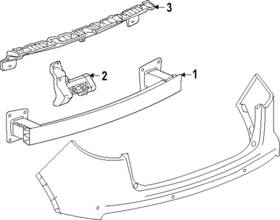 26358104 Gm Genuine Cover Support