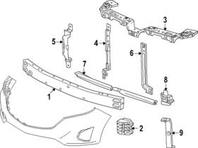 26426497 Gm Genuine Mount Brace