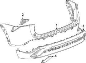 42854014 Gm Genuine Lower Cover