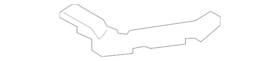 84059892 Gm Genuine Front Bumper Fascia Guide