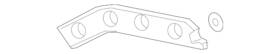 Gm 84169338 Genuine Rear Bumper Fascia Guide