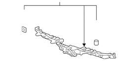 84319671 Gm Genuine Front Bumper Fascia Center Support