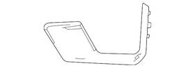 84340296 Gm Genuine Chrome Front Passenger Side Fog Lamp Bezel Insert