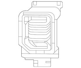84392033 Gm Genuine Front Driver Side Fog Lamp Bezel