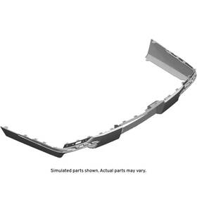 84733667 Gm Genuine Black Rear Bumper Lower Fascia