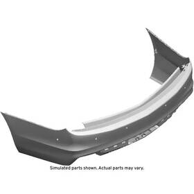 84779092 Gm Genuine Primed Rear Bumper Upper Fascia