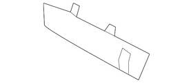 84867111 Gm Genuine Front Driver Side Bumper Fascia Guide