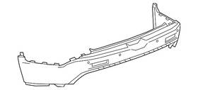85005006 Gm Genuine Bumper Cover