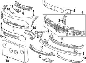 85132455 Gm Genuine Support Bracket