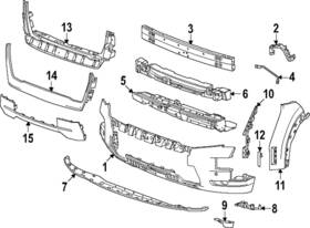 85849784 Gm Genuine Fascia
