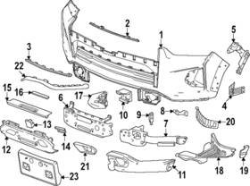 86567320 Gm Genuine Filler Trim