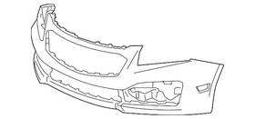 Gm 94525909 Genuine Front Bumper Cover