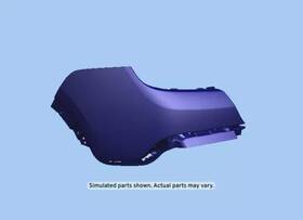 95437801 Gm Genuine Rear Driver Side Upper Bumper Cover