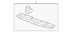 95963874 Gm Genuine Front Bumper Fascia Bracket