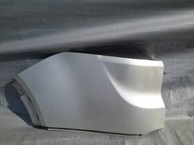 25819857 Gmc 2007-2012 Acadia Left Rear Bumper Cover Piece Silver Oem