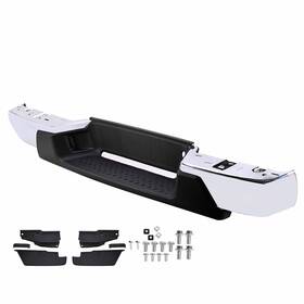 Gm1103145 Go Complete Chrome Rear Steel Bumper For 2004-2007 Chevy Colorado Gmc Canyon Usa