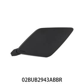 Ga523638 Gone-auto Front Bumper Tow Hook Cover Cap Fit For 2018-2021 Volvo Xc60 Right Side Black