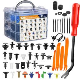 Grc-149 Gooacc 975pcs Car Push Retainer Clips And Auto One Size Remover