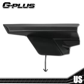53128-12070 Gplusmotor Fit For 20-21 Toyota Corolla Se/xse Front Bumper Left Tow Hook Eye Cap Cover