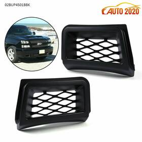 E-02bup4501bbk Grandorange Front Bumper Air Duct Grille Insert Cover Fit For 03-07 Chevrolet Silverado 1500