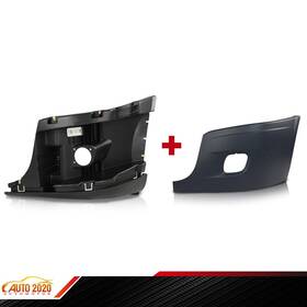 E-02bup5951lgy Grandorange Fit For 2008-17 Freightliner Cascadia Front Lh Bumper End Reinforcement With Cover