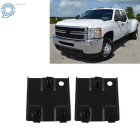 Hp86817 Happy19star For 2011-2014 Silverado 2500hd/3500hd Front Bumper Plate Attachment Bracket 2pcs