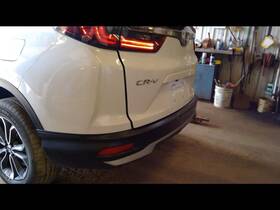 190-10490b Honda 20 21 22 Cr-v Rear Bumper Assembly Turbo Without Park Assist White 883px