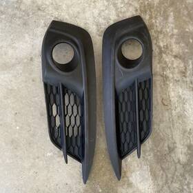 71108-tba-a1 Honda 2016 2017 Civic Right And Left Bumper Fog Cover Grille Oem