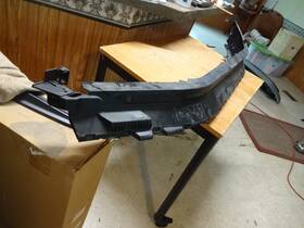 7117030a Honda 2023-2025 Accord Front Bumper Impact Energy Absorber Bracket Oem