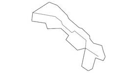 71193-t5a-000 Honda Genuine Bumper Cover Bracket