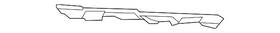 71593-t2a-a01 Honda Genuine Bumper Cover Spacer