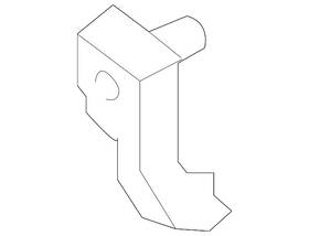 71599-t6z-a00 Honda Genuine Bumper Cover Support Rail