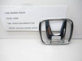 75700-sjc-a000 Honda 2003-2008 Pilot Ridgeline Front Emblem Unit Oem
