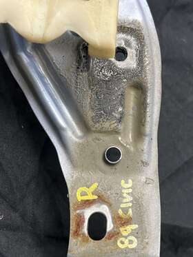 71195-sh3-000 Honda Oem 1988-91 Civic Front Bumper Corner Brackets Retainer Bracket Support
