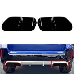 Hukyu 550742139655 Rear Bumper Protector Spoiler Lip For Bmw X1 U11 U12 Ix1 M Sport 23-24 Black Us