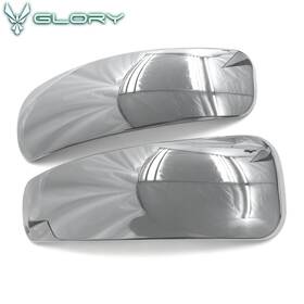 Hyper Glory 198073571555 Fits 06-11 Chevy Hhr Rear Bumper Corner Pad Guard Cover Side Trim Chrome Abs 2pc