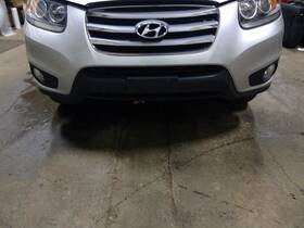 105-50503b Hyundai Front Bumper With Fog Lamps Fits 10-12 Santa Fe 1766127