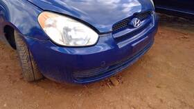 865111e000 Hyundai Front Bumper With Sr Hatchback Fits 07-11 Accent Oem