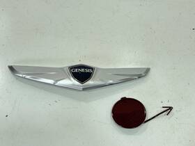 86517-b1000 Hyundai 2015 2016 Genesis G80 Sedan Front Bumper Tow Hook Cover And Emblem